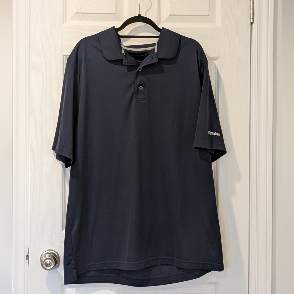 Reebok Men's Navy Polo Shirt